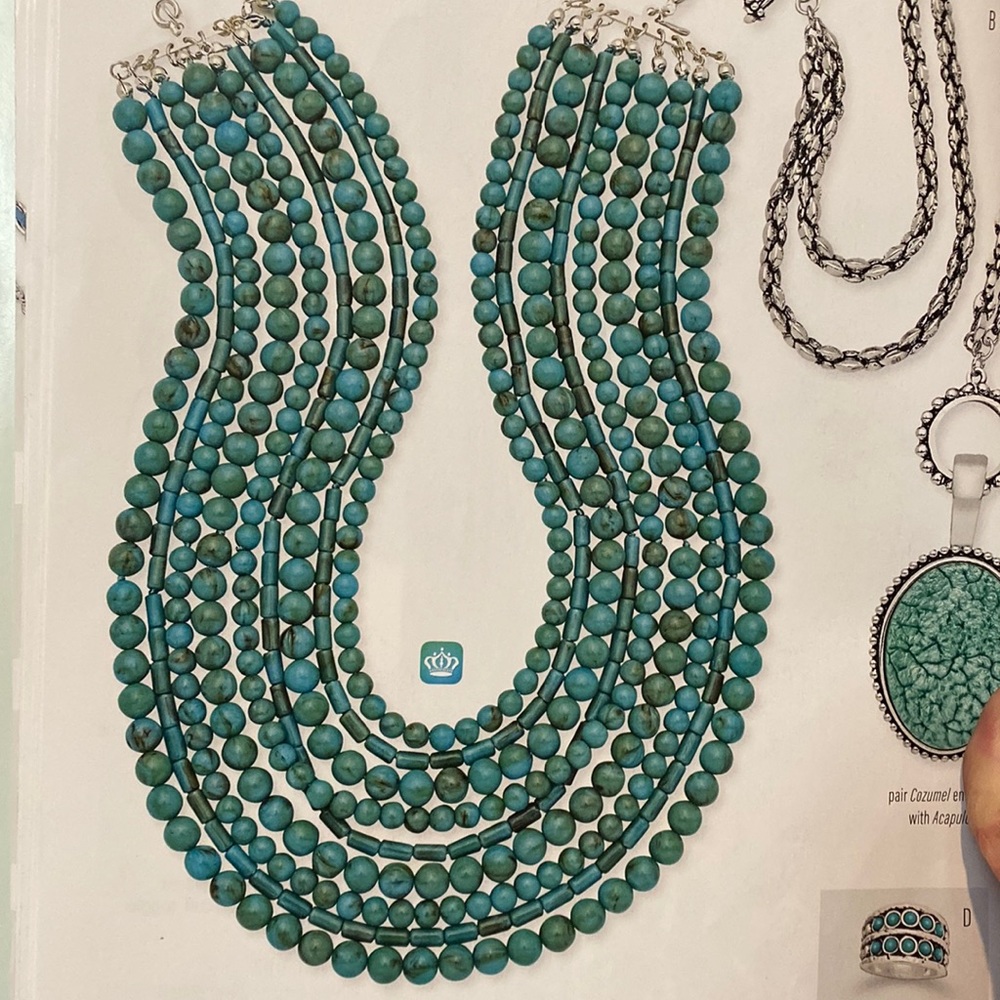 124N Premier Designs “Acapulco” necklace